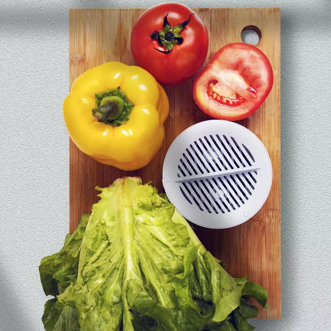 Purificateur Ionique Sans Fil pour Fruits & Légumes — Aura PureWash™